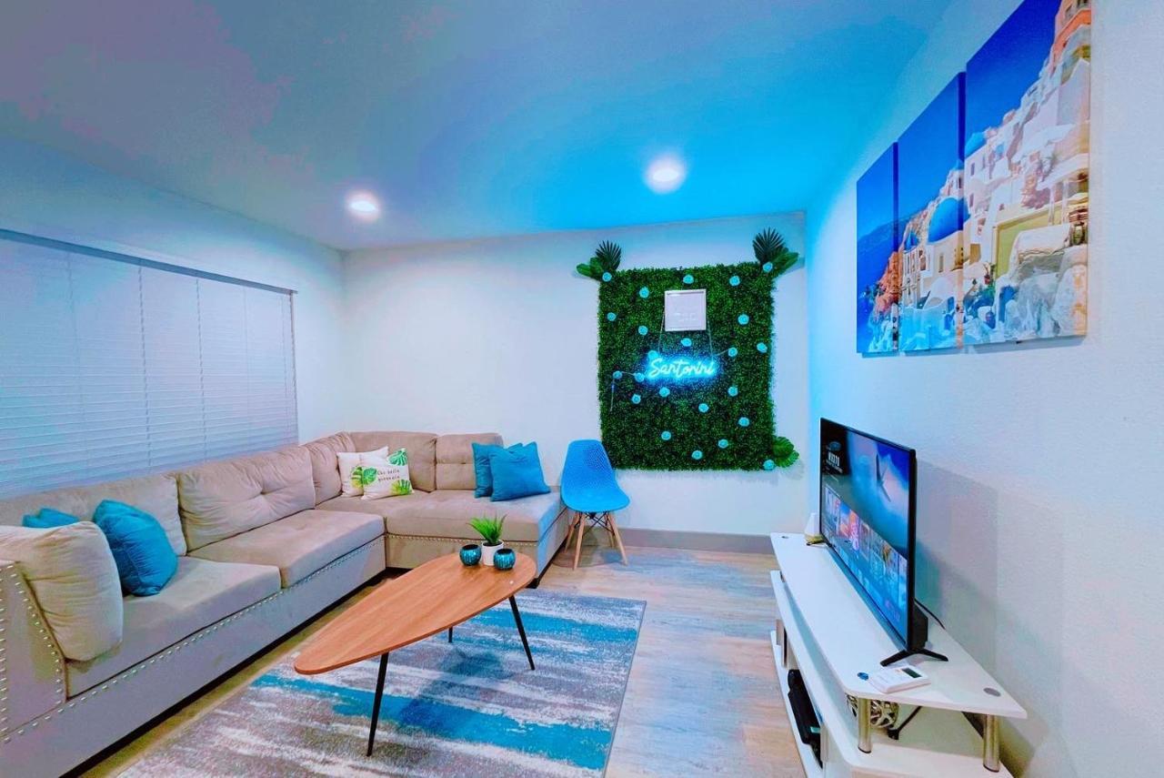 Modern Santorini Suite Houston Nrg Tmc Luxurious Walkable 외부 사진