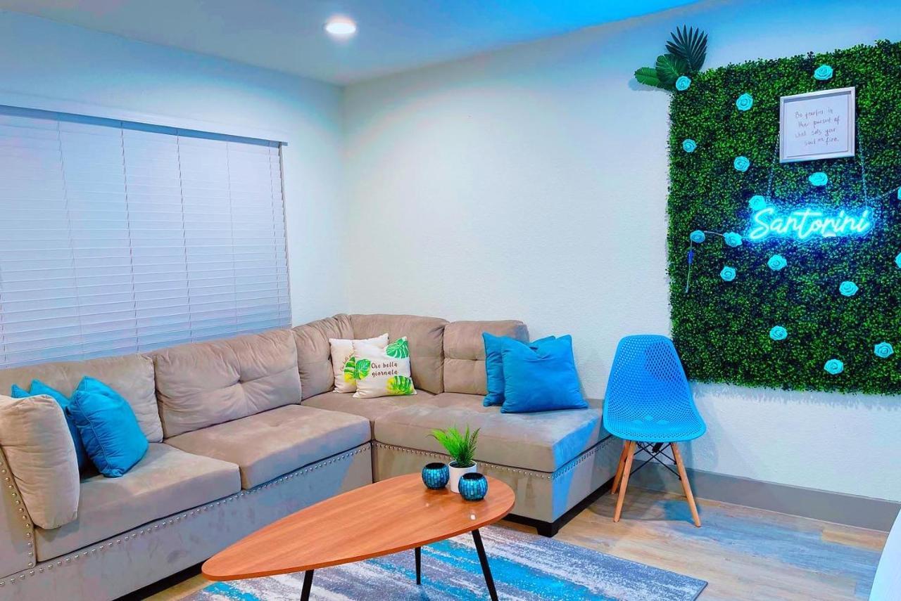 Modern Santorini Suite Houston Nrg Tmc Luxurious Walkable 외부 사진