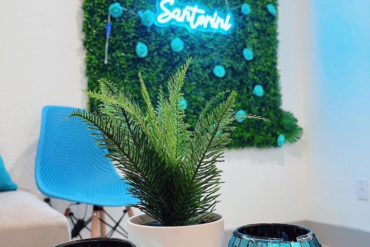 Modern Santorini Suite Houston Nrg Tmc Luxurious Walkable 외부 사진